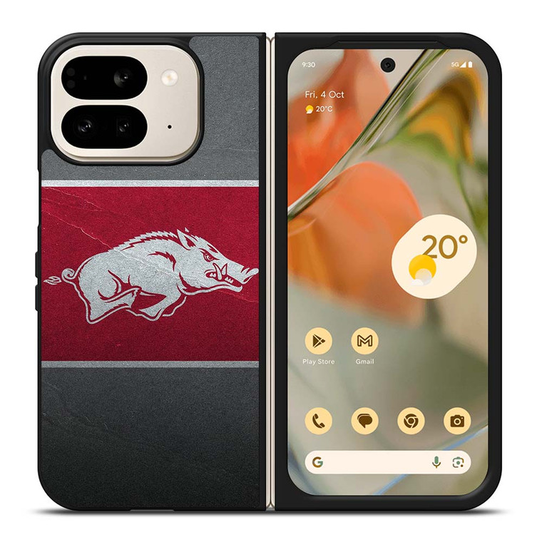 ARKANSAS RAZORBACKS FOOTBALL LOGO Google Pixel 9 Pro Fold Case Cover