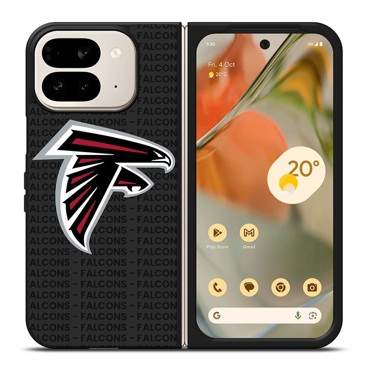 ATLANTA FALCONS FOOTBALL TEXT Google Pixel 9 Pro Fold Case Cover