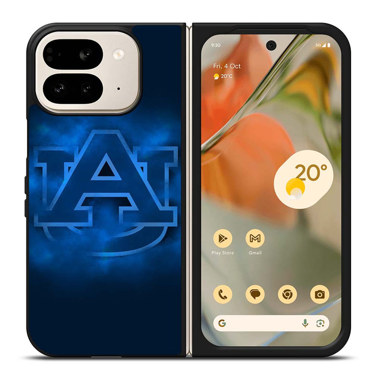 AUBURN TIGERS UNIVERSITY FOOTBALL Google Pixel 9 Pro Fold Case Cover AUBURN TIGERS UNIVERSITY FOOTBALL Google Pixel 9 Pro Fold Case Cover