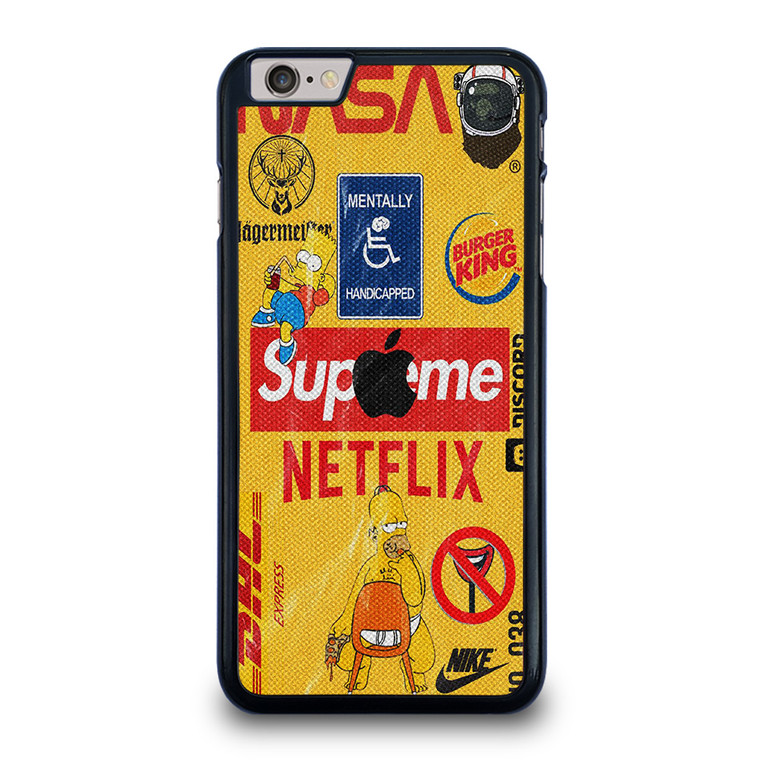 SUPREME NETFLIX COLLAGE iPhone 6 / 6S Plus Case Cover SUPREME NETFLIX COLLAGE iPhone 6 / 6S Plus Case Cover