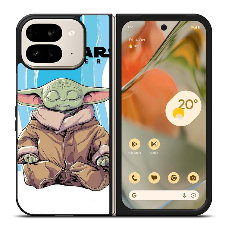 BABY YODA STAR WARS MEDITATION Google Pixel 9 Pro Fold Case Cover