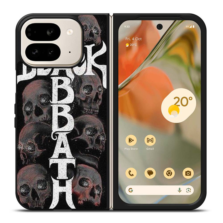 BLACK SABBATH ROCK SKULL Google Pixel 9 Pro Fold Case Cover