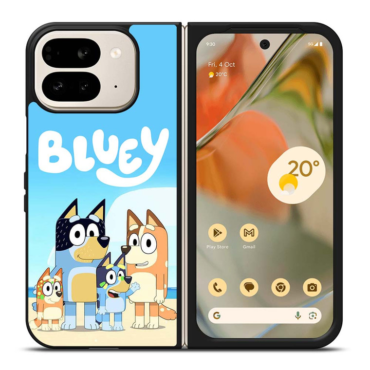 BLUEY HEELER CARTOON Google Pixel 9 Pro Fold Case Cover