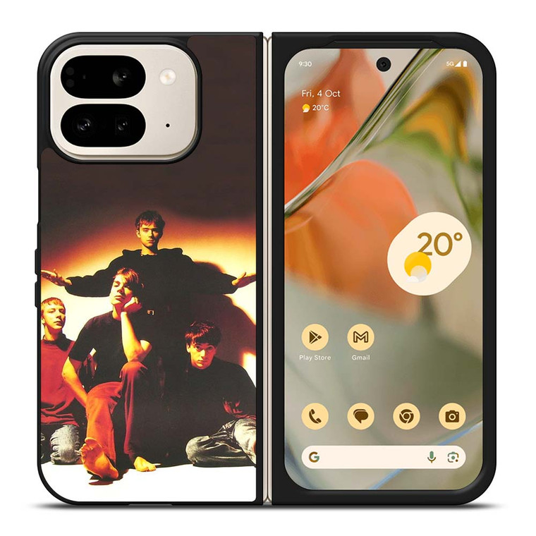 BLUR ROCK BAND MEMBERS 2 Google Pixel 9 Pro Fold Case Cover BLUR ROCK BAND MEMBERS 2 Google Pixel 9 Pro Fold Case Cover