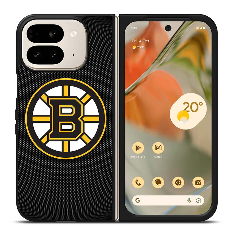 BOSTON BRUINS HOCKEY NHL LOGO Google Pixel 9 Pro Fold Case Cover