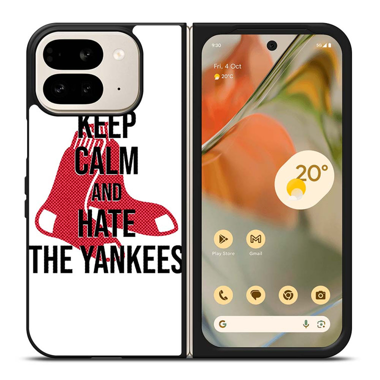 BOSTON RED SOX BANTER NEW YORK YANKEES Google Pixel 9 Pro Fold Case Cover BOSTON RED SOX BANTER NEW YORK YANKEES Google Pixel 9 Pro Fold Case Cover
