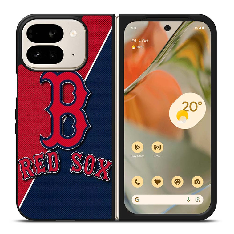 BOSTON RED SOX MLB BASEBALL LOGO Google Pixel 9 Pro Fold Case Cover BOSTON RED SOX MLB BASEBALL LOGO Google Pixel 9 Pro Fold Case Cover