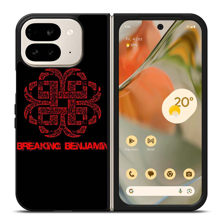 BREAKING BENJAMIN ROCK BAND RED Google Pixel 9 Pro Fold Case Cover