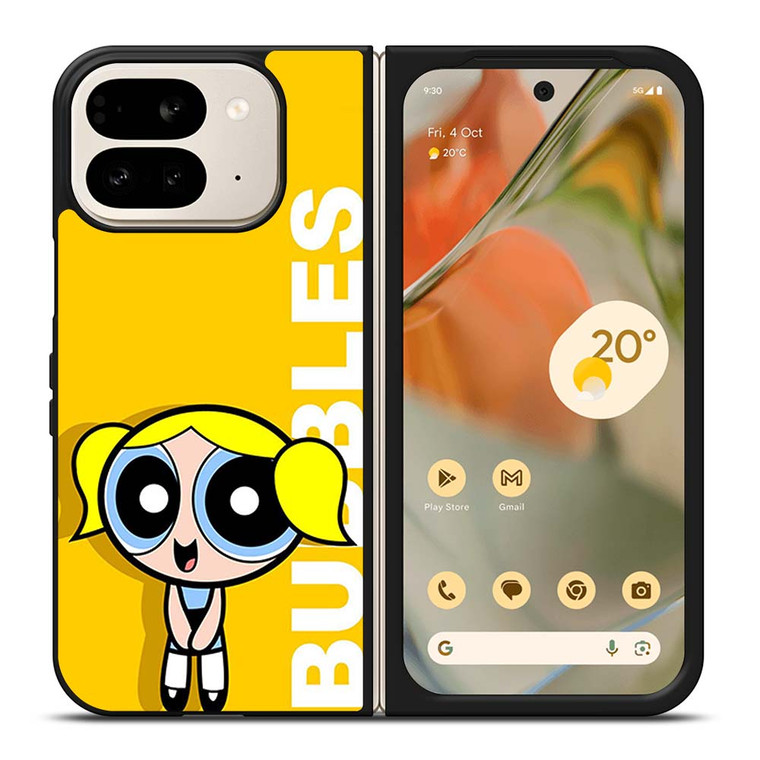 BUBBLES THE POWERPUFF GIRLS CARTOON Google Pixel 9 Pro Fold Case Cover