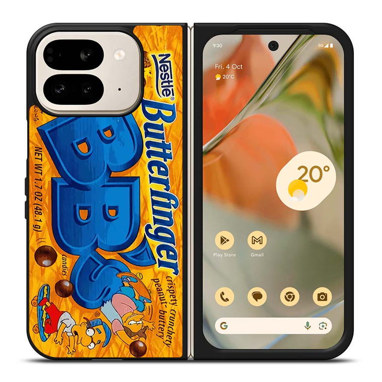 BUTTERFINGER CANDY X THE SIMPSONS 2 Google Pixel 9 Pro Fold Case Cover BUTTERFINGER CANDY X THE SIMPSONS 2 Google Pixel 9 Pro Fold Case Cover