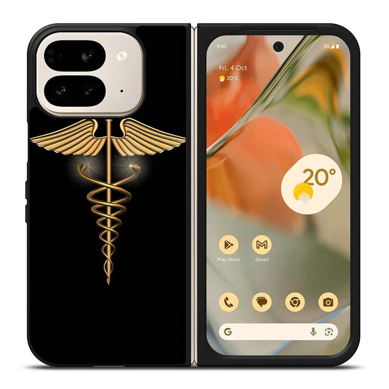 CADUCEUS MEDICAL SYMBOL Google Pixel 9 Pro Fold Case Cover