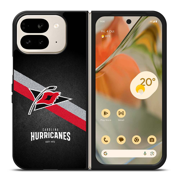 CAROLINA HURRICANES NHL HOCKEY 3 Google Pixel 9 Pro Fold Case Cover CAROLINA HURRICANES NHL HOCKEY 3 Google Pixel 9 Pro Fold Case Cover