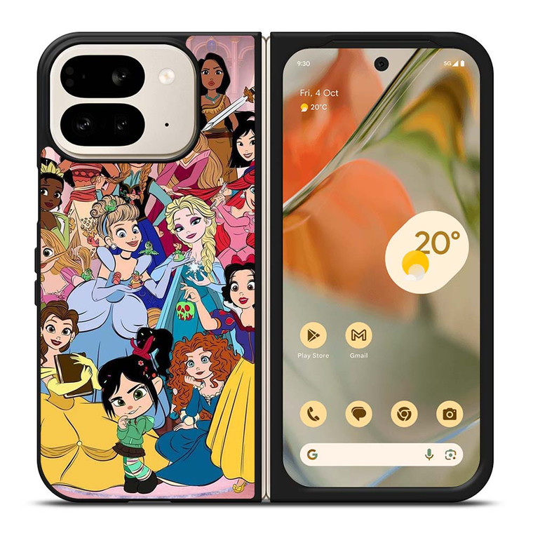 CARTOON DISNEY PRINCESS X VENELLOPE Google Pixel 9 Pro Fold Case Cover