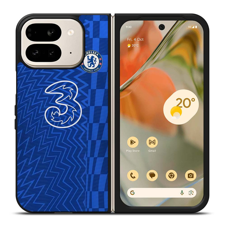 CHELSEA 2021 HOME JERSEY Google Pixel 9 Pro Fold Case Cover