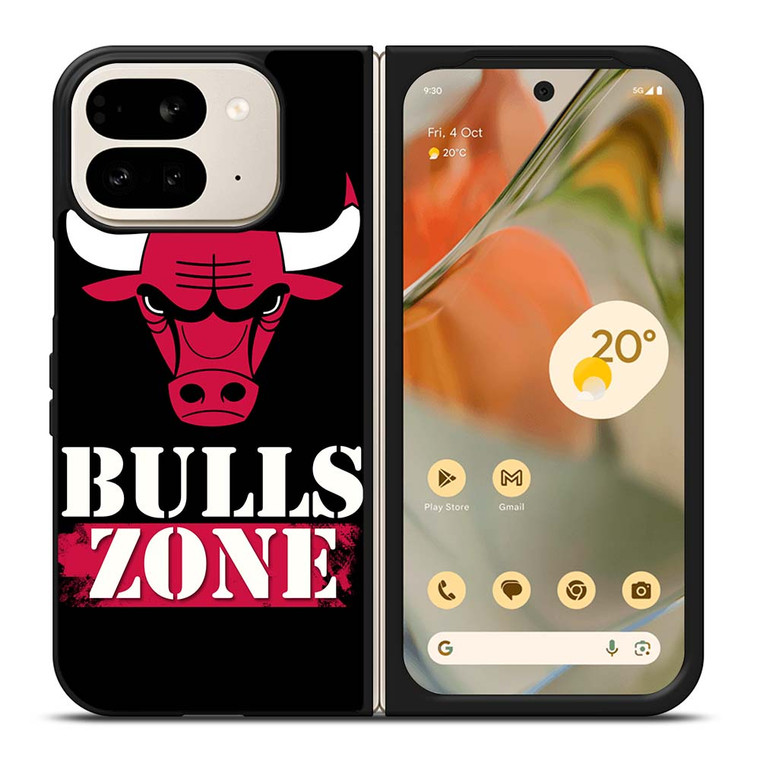 CHICAGO BULLS FANS ZONE Google Pixel 9 Pro Fold Case Cover