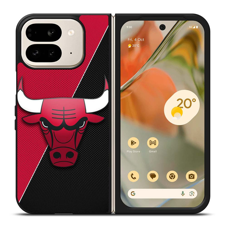 CHICAGO BULLS NBA BASKETBALL ICON Google Pixel 9 Pro Fold Case Cover
