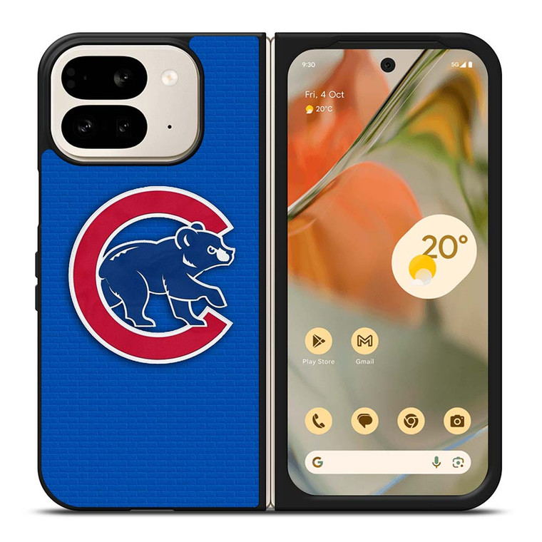 CHICAGO CUBS MASCOT BASEBALL TEAM LOGO Google Pixel 9 Pro Fold Case Cover