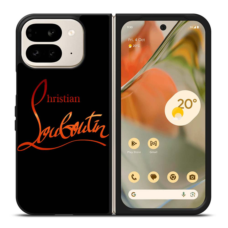 CHRISTIAN LOUBOUTIN RED LOGO Google Pixel 9 Pro Fold Case Cover