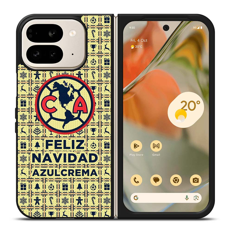 CLUB AMERICA MEXICO AZULCREMA AGUILAZ Google Pixel 9 Pro Fold Case Cover