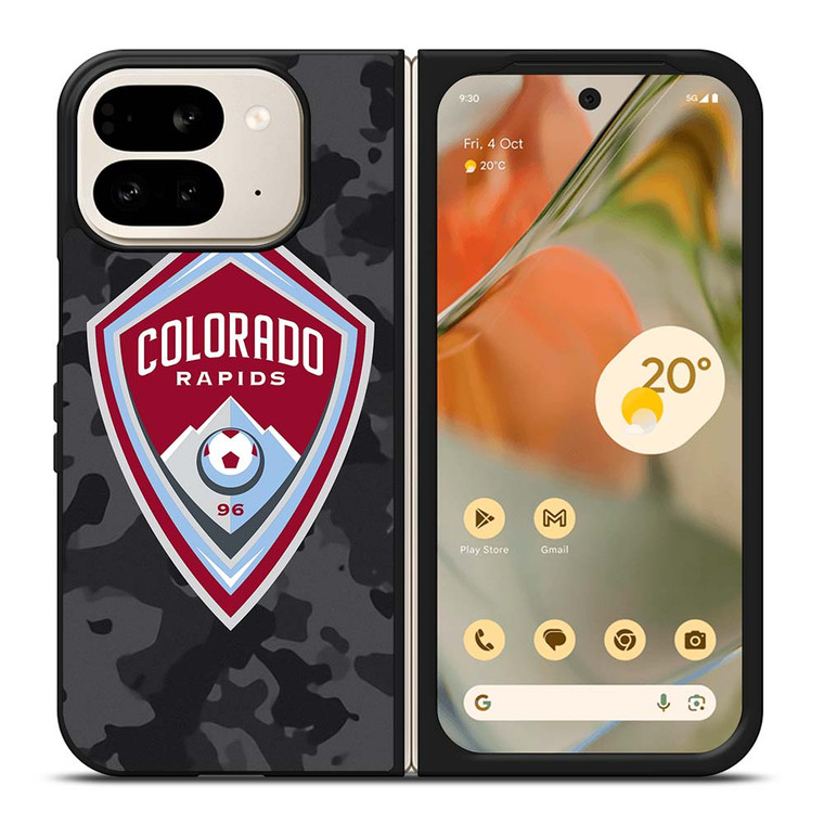 COLORADO RAPIDS MLS BLACK CAMO Google Pixel 9 Pro Fold Case Cover