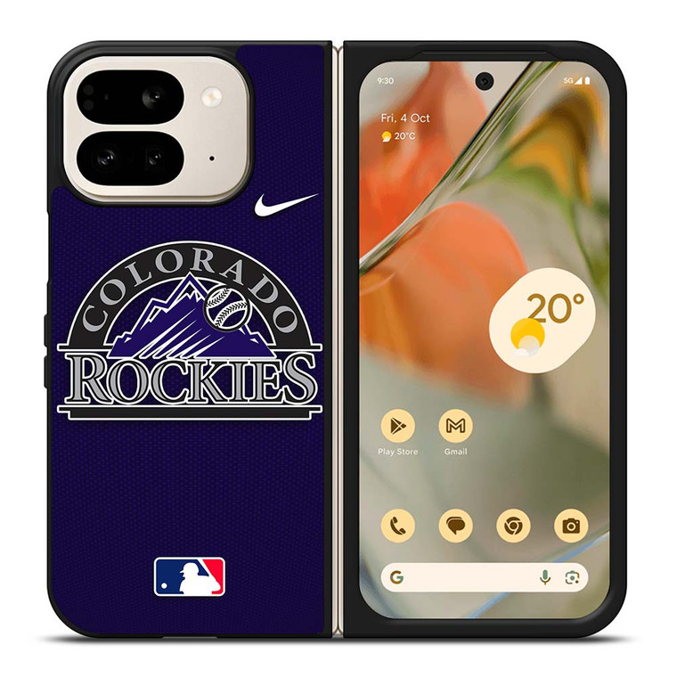 COLORADO ROCKIES MLB BASEBALL NIKE Google Pixel 9 Pro Fold Case Cover