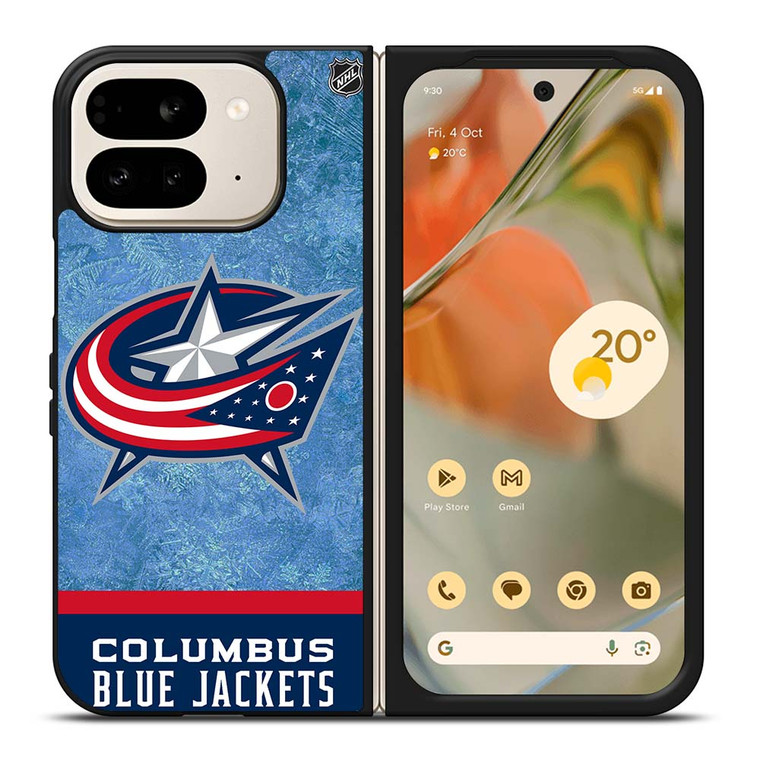 COLUMBUS BLUE JACKETS HOCKEY TEAM Google Pixel 9 Pro Fold Case Cover