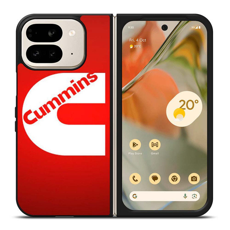 CUMMINS POWER RED Google Pixel 9 Pro Fold Case Cover