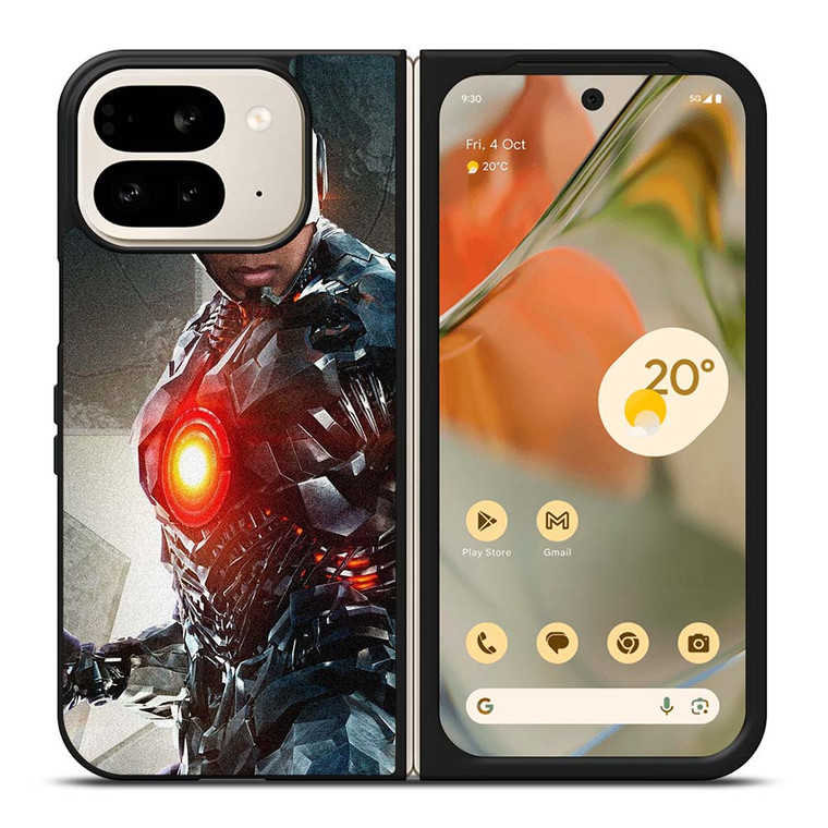 CYBORG DC SUPERHERO Google Pixel 9 Pro Fold Case Cover