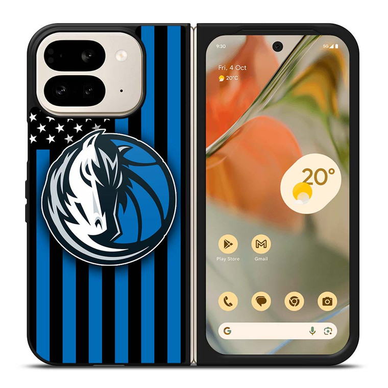 DALLAS MAVERICKS NBA USA FLAG Google Pixel 9 Pro Fold Case Cover