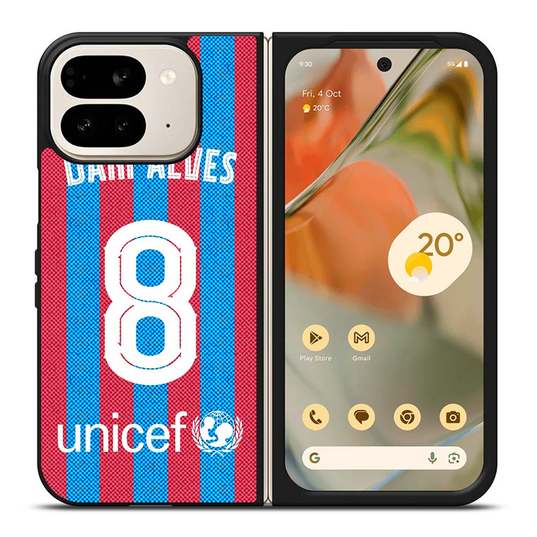 DANI ALVES 8 FC BARCELONA Google Pixel 9 Pro Fold Case Cover DANI ALVES 8 FC BARCELONA Google Pixel 9 Pro Fold Case Cover
