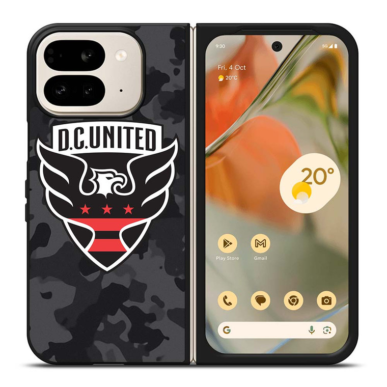 DC UNITED MLS BLACK CAMO Google Pixel 9 Pro Fold Case Cover