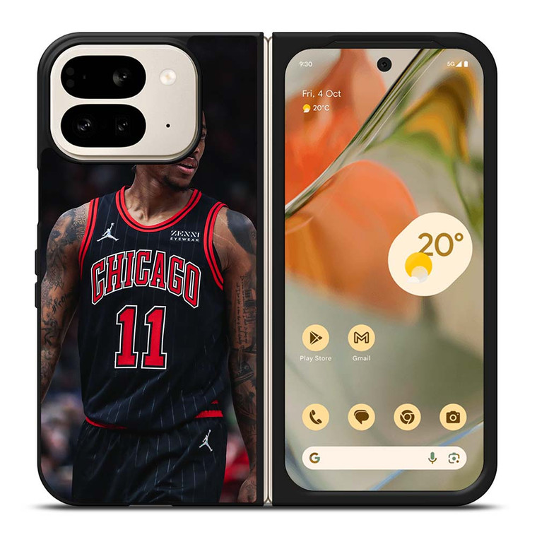DEMAR DEROZAN CHICAGO BULLS 3 Google Pixel 9 Pro Fold Case Cover