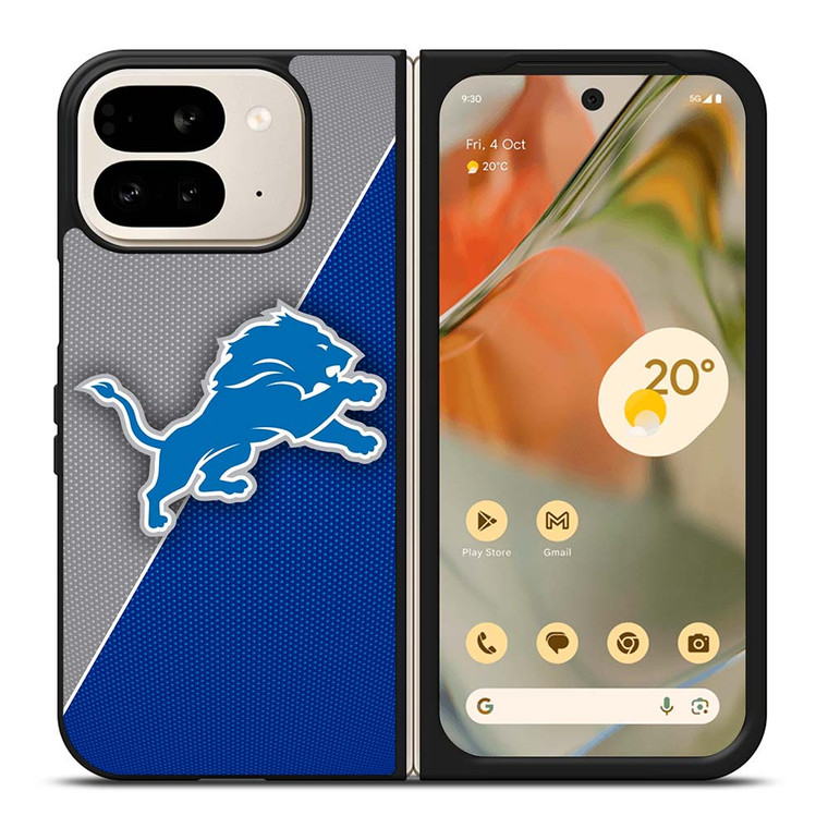 DETROIT LIONS NFL FOOTBALL LOGO Google Pixel 9 Pro Fold Case Cover