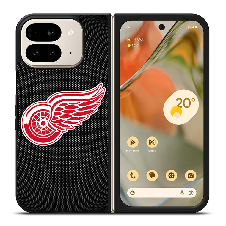 DETROIT RED WINGS HOCKEY NHL LOGO Google Pixel 9 Pro Fold Case Cover