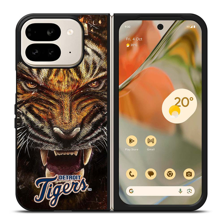 DETROIT TIGERS BASEBALL TEAM MASCOT Google Pixel 9 Pro Fold Case Cover