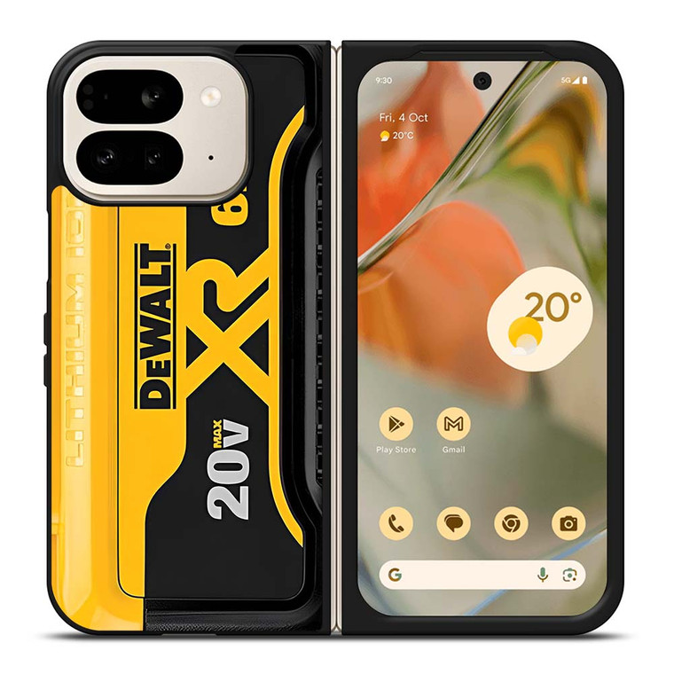 DEWALT TOOL LOGO LITHIUM BATTERY Google Pixel 9 Pro Fold Case Cover