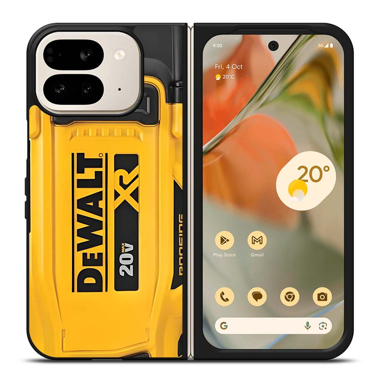 DEWALT TOOL LOGO ROOFING NAILER Google Pixel 9 Pro Fold Case Cover
