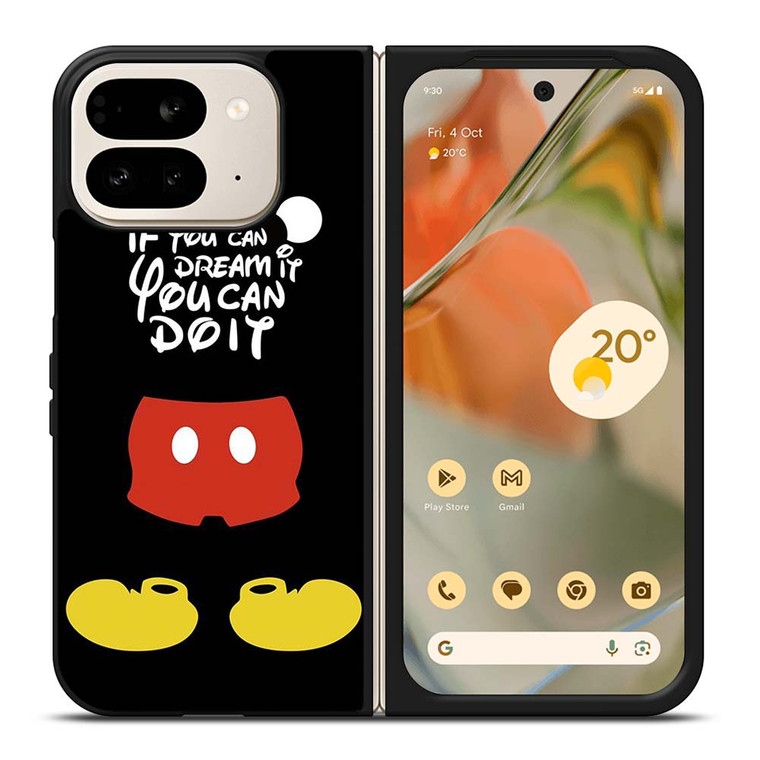 DISNEY MICKEY MOUSE QUOTES Google Pixel 9 Pro Fold Case Cover