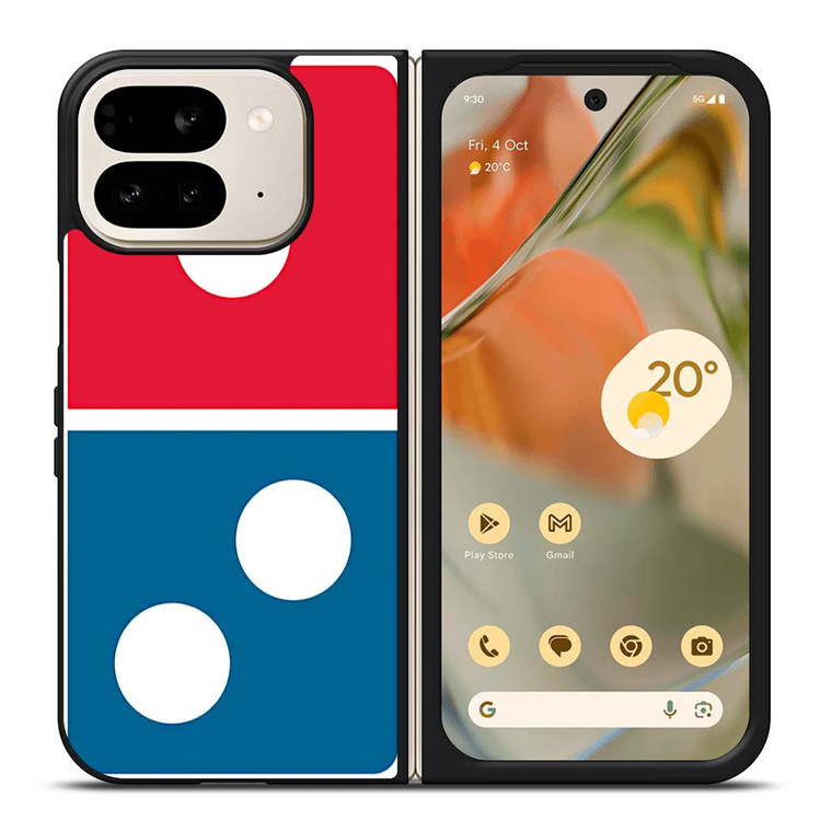 DOMINOS PIZZA LOGO Google Pixel 9 Pro Fold Case Cover