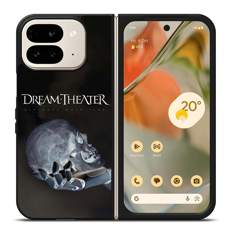 DREAM THEATER METAL BAND SKULL BLACK Google Pixel 9 Pro Fold Case Cover