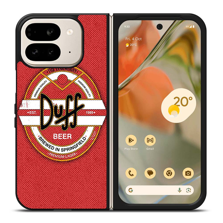 DUFF BEER THE SIMPSONS LOGO 2 Google Pixel 9 Pro Fold Case Cover
