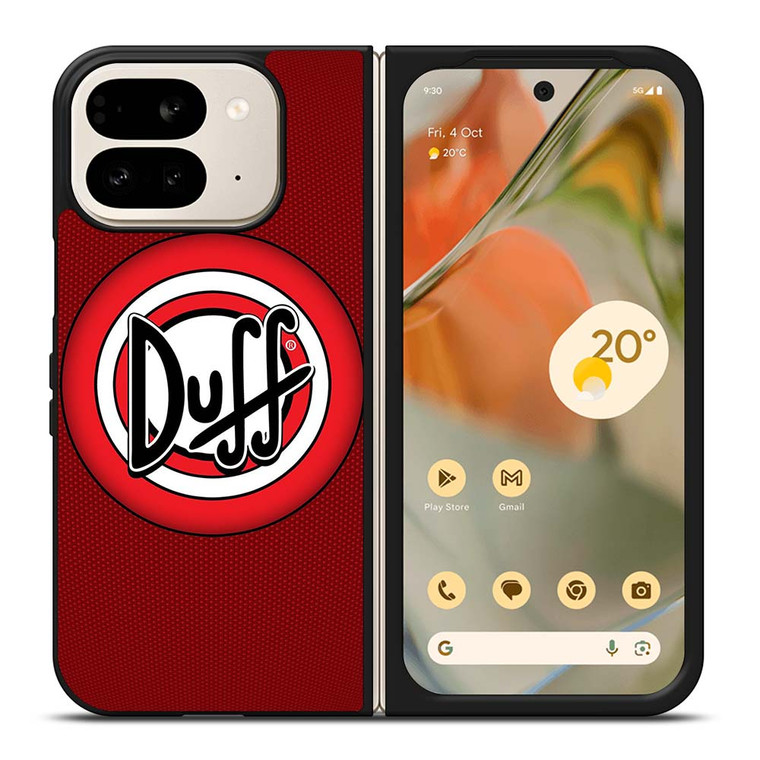 DUFF BEER THE SIMPSONS LOGO Google Pixel 9 Pro Fold Case Cover