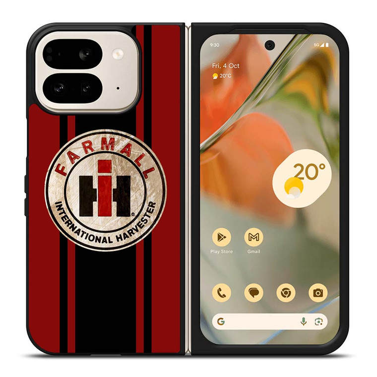 FARMALL INTERNATIONAL HARVESTER BADGE STRIPE Google Pixel 9 Pro Fold Case Cover