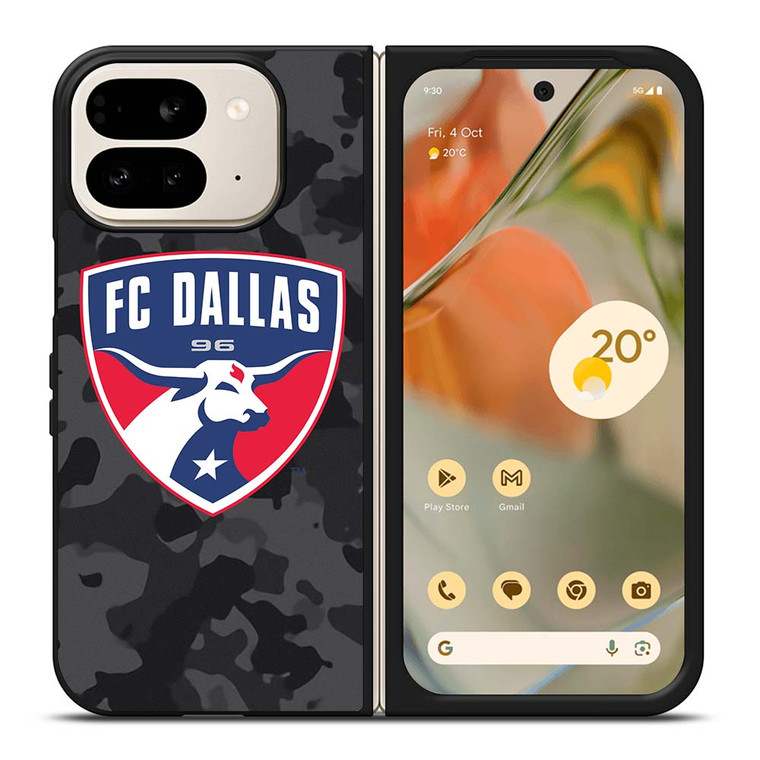 FC DALLAS MLS BLACK CAMO Google Pixel 9 Pro Fold Case Cover