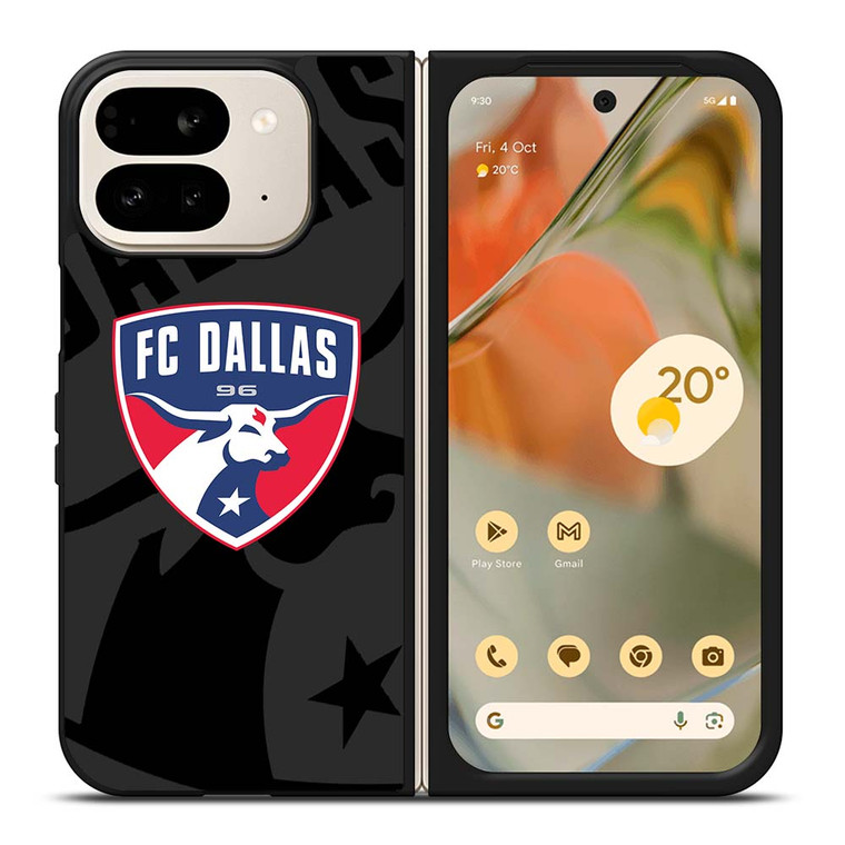 FC DALLAS MLS BLACK Google Pixel 9 Pro Fold Case Cover