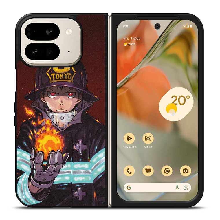 FIRE FORCE ANIME Google Pixel 9 Pro Fold Case Cover