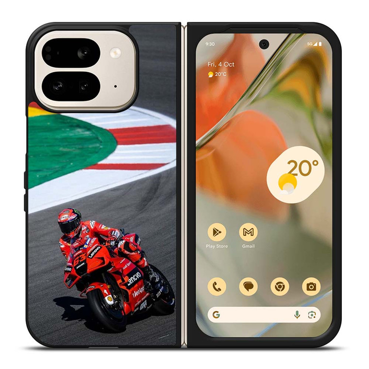 FRANCESCO PECCO BAGNAIA DUCATI MOTO GP Google Pixel 9 Pro Fold Case Cover