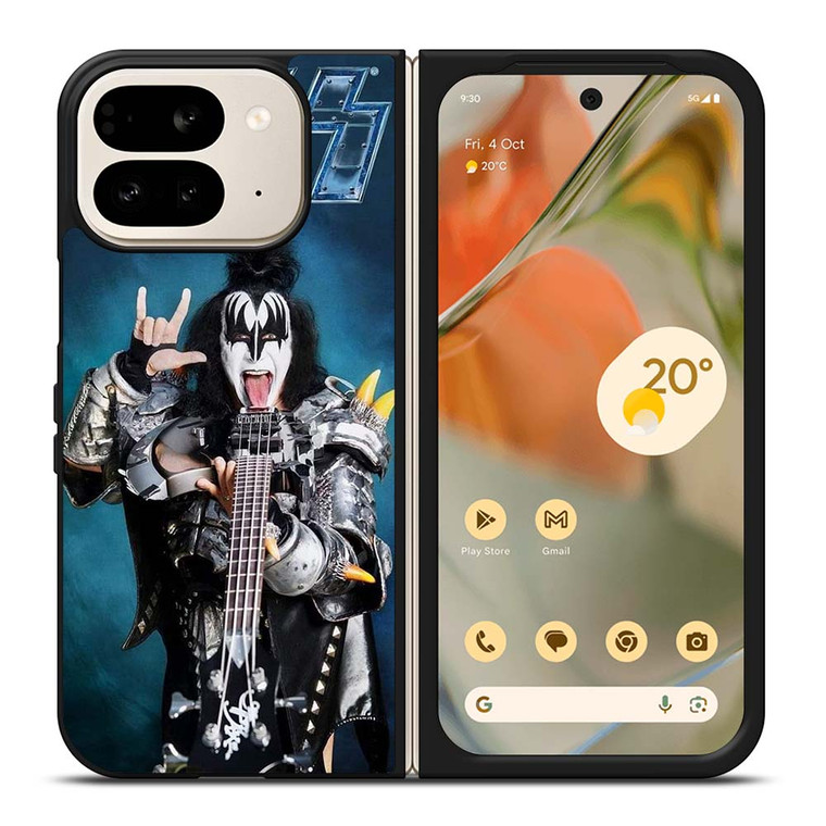 GENE SIMMONS KISS BASSIST Google Pixel 9 Pro Fold Case Cover
