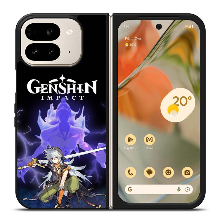 GENSHIN IMPACT RAZOR Google Pixel 9 Pro Fold Case Cover