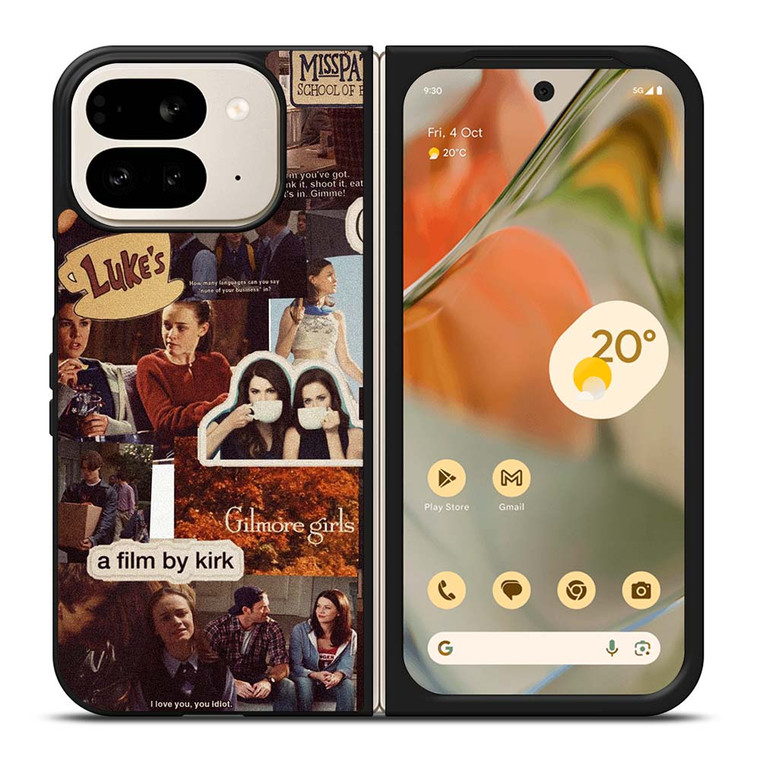 GILMORE GIRLS MOVIES CCOLLAGE Google Pixel 9 Pro Fold Case Cover
